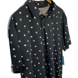 NWT BirdieBound Men's XL Golf Polo Shirt with UPF50